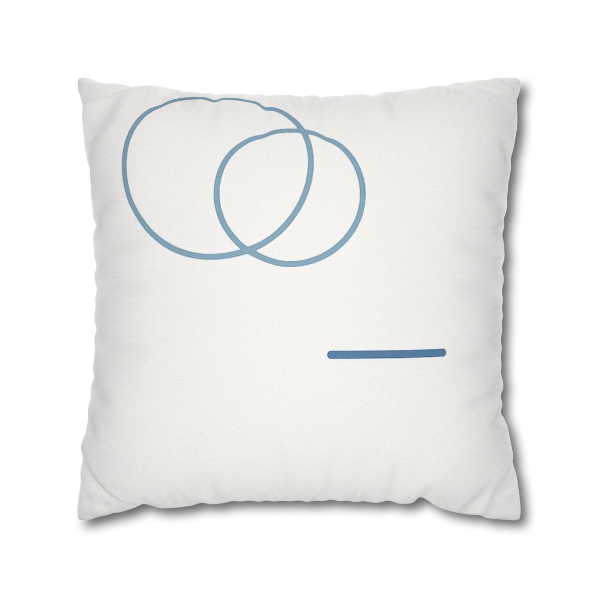 Offset Rings With Quiet Line trendy patterned pillow cases