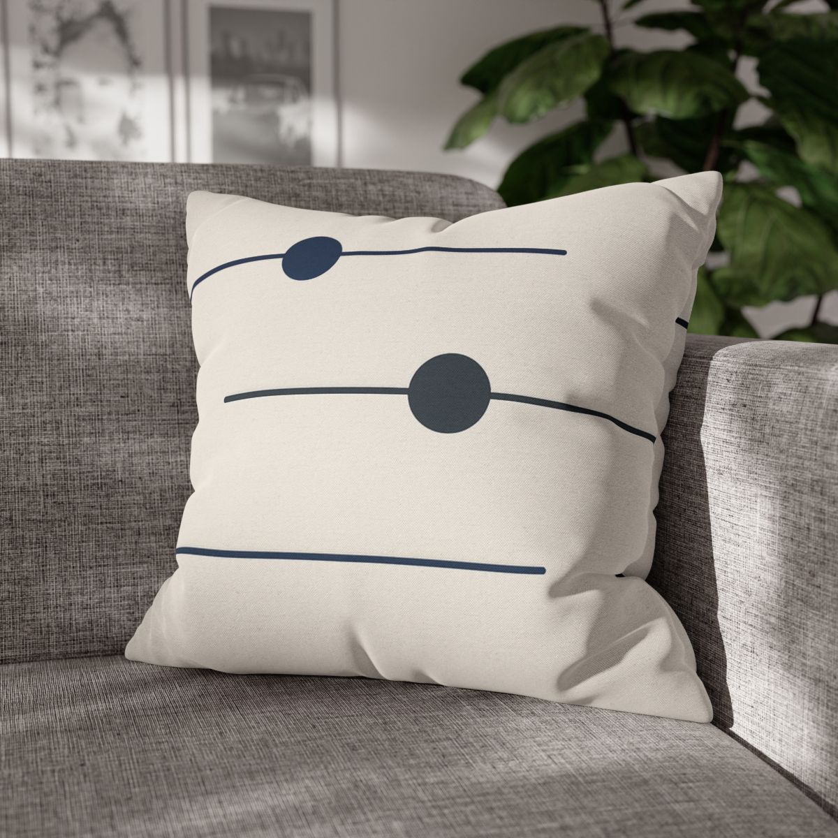 Orbital Line Array custom pillow cases