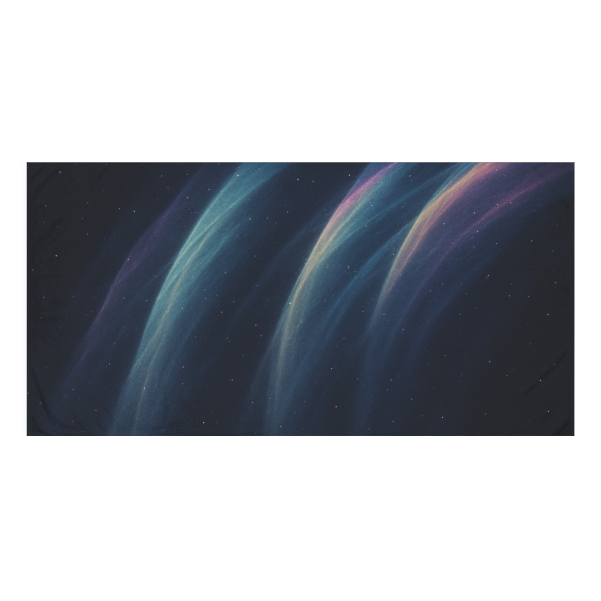 Prismatic Ion Veil Drift soft cotton towels