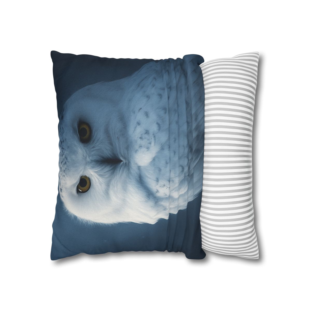 Midnight Watch Snowy Owl stylish decorative pillowcases