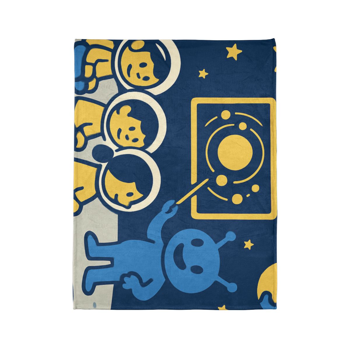 Celestial Classroom On The Moon unique gift blankets