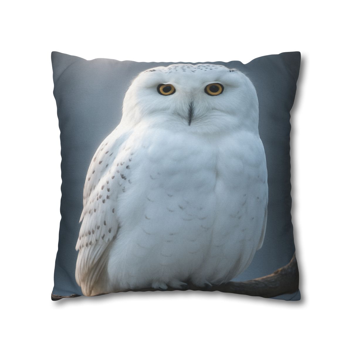 Twilight Watcher Snowy Owl custom pillow cases
