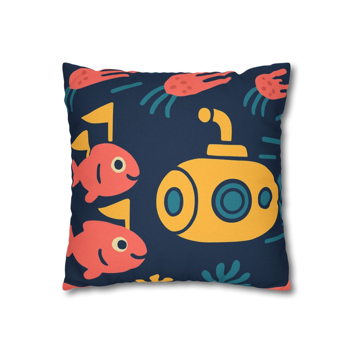 Submarine Comet Race custom pillow cases