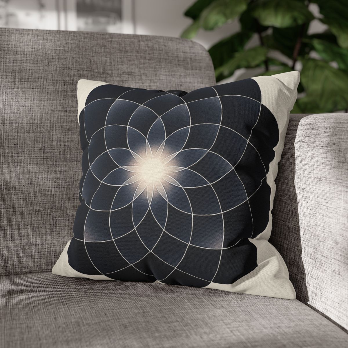 Petal Eclipse Rosette trendy patterned pillow cases