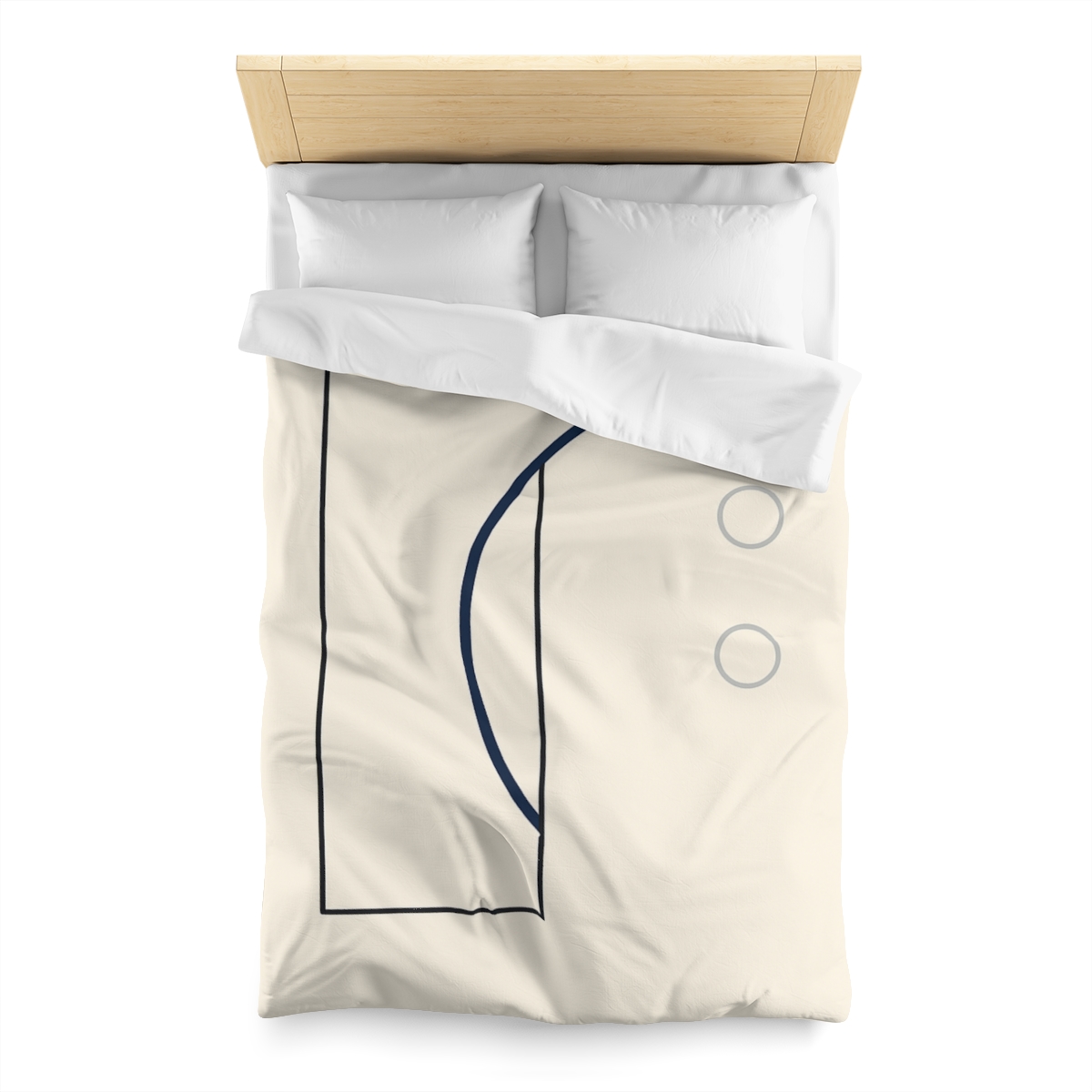 Offset Frame With Orbit Arc trendy bedroom duvets