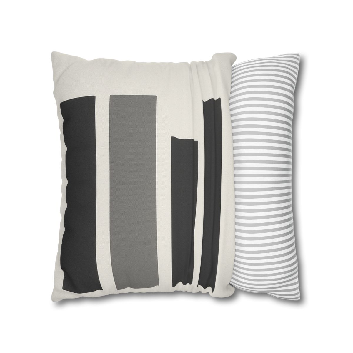 Stacked Bars With Open Gap custom pillow cases