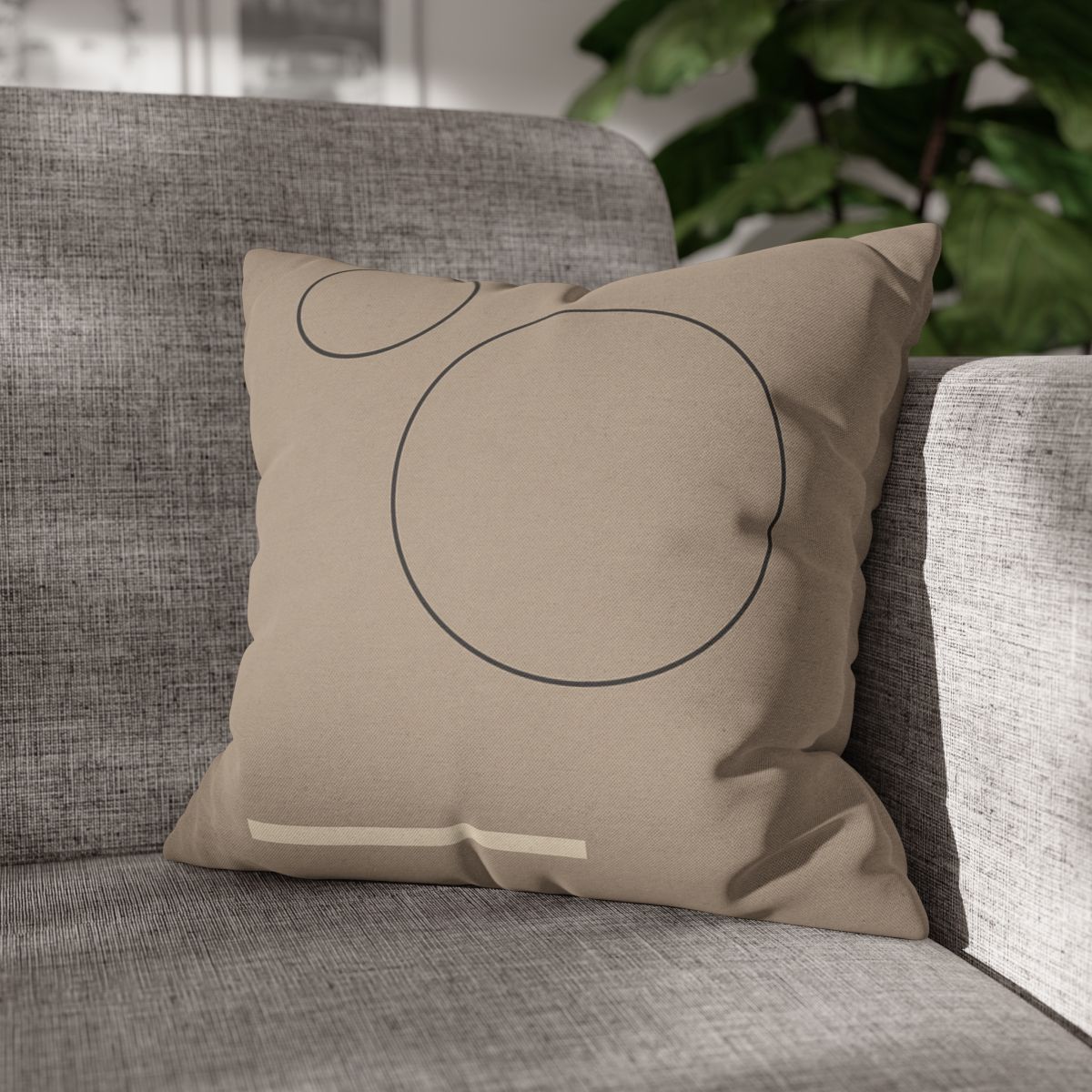 Floating Ring Alignment personalized pillow covers