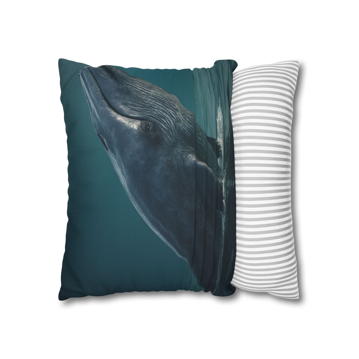 Ocean Song Blue Whale comfortable bedding pillow covers