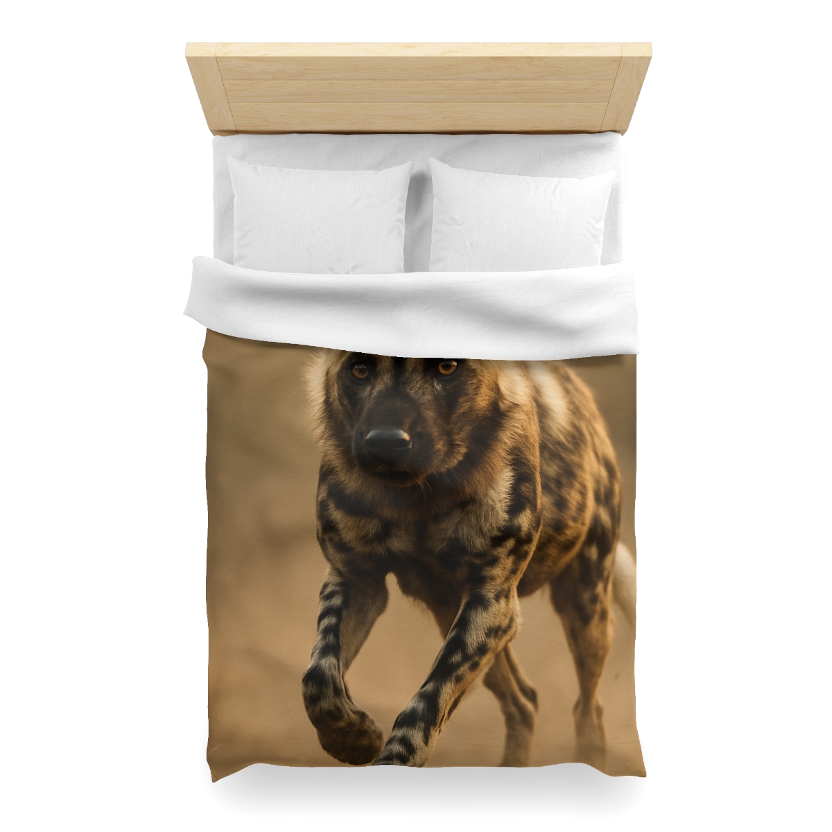 Starlit Scout African Wild Dog unique patterned duvets