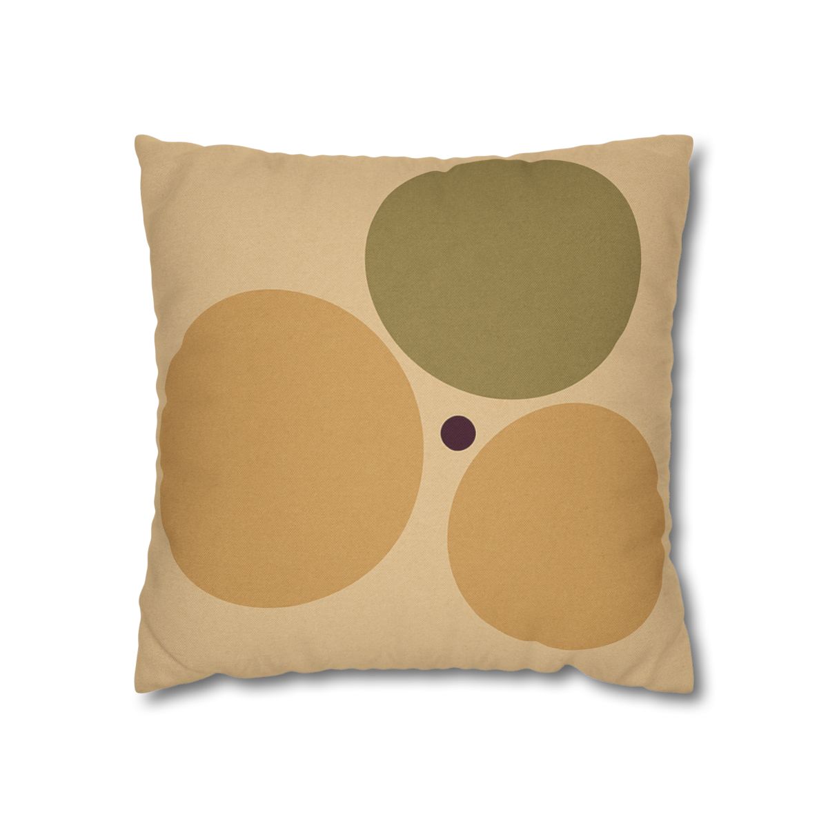 Clustered Three Circles With Quiet Gap trendy patterned pillow cases