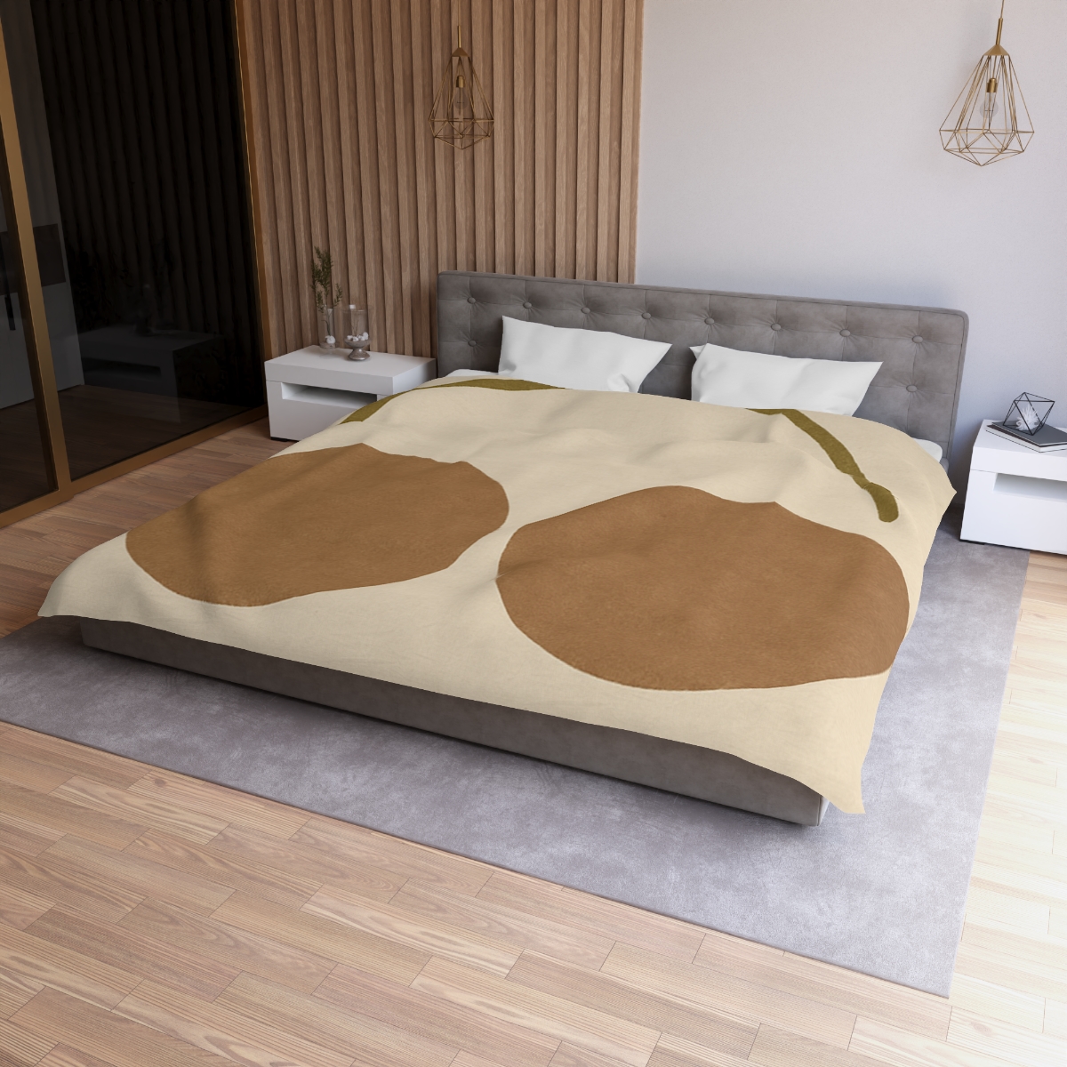 Arc Bridge Over Twin Circles stylish duvet covers