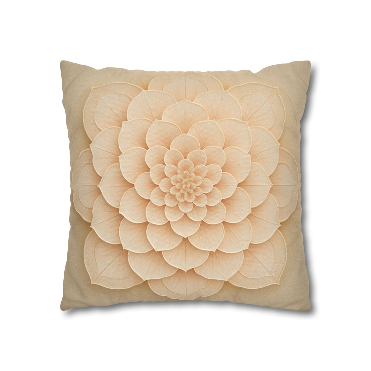 Petal Mosaic Halo soft cotton pillow cases
