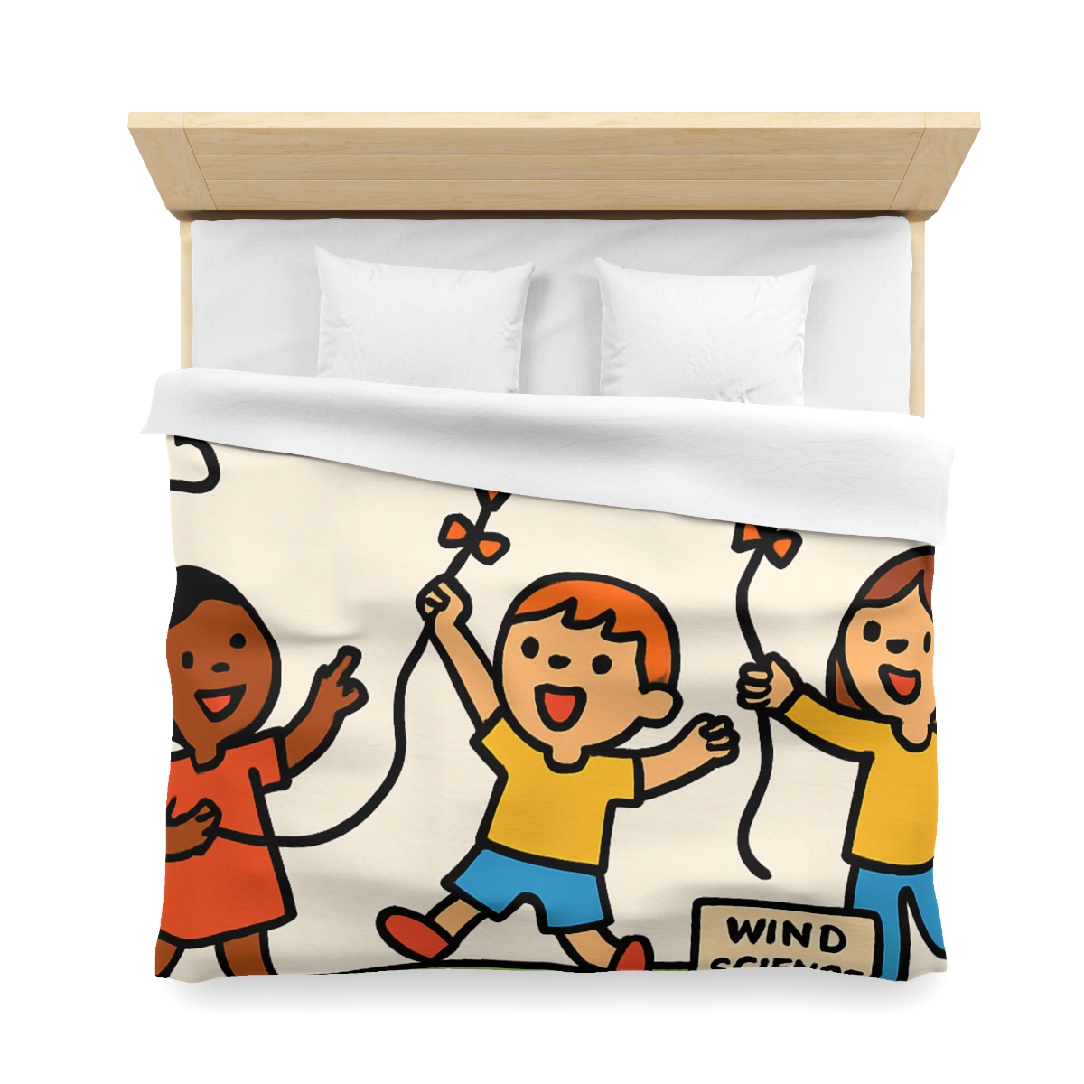 Comet Kite Parade On Cloud Hill soft comforter duvets