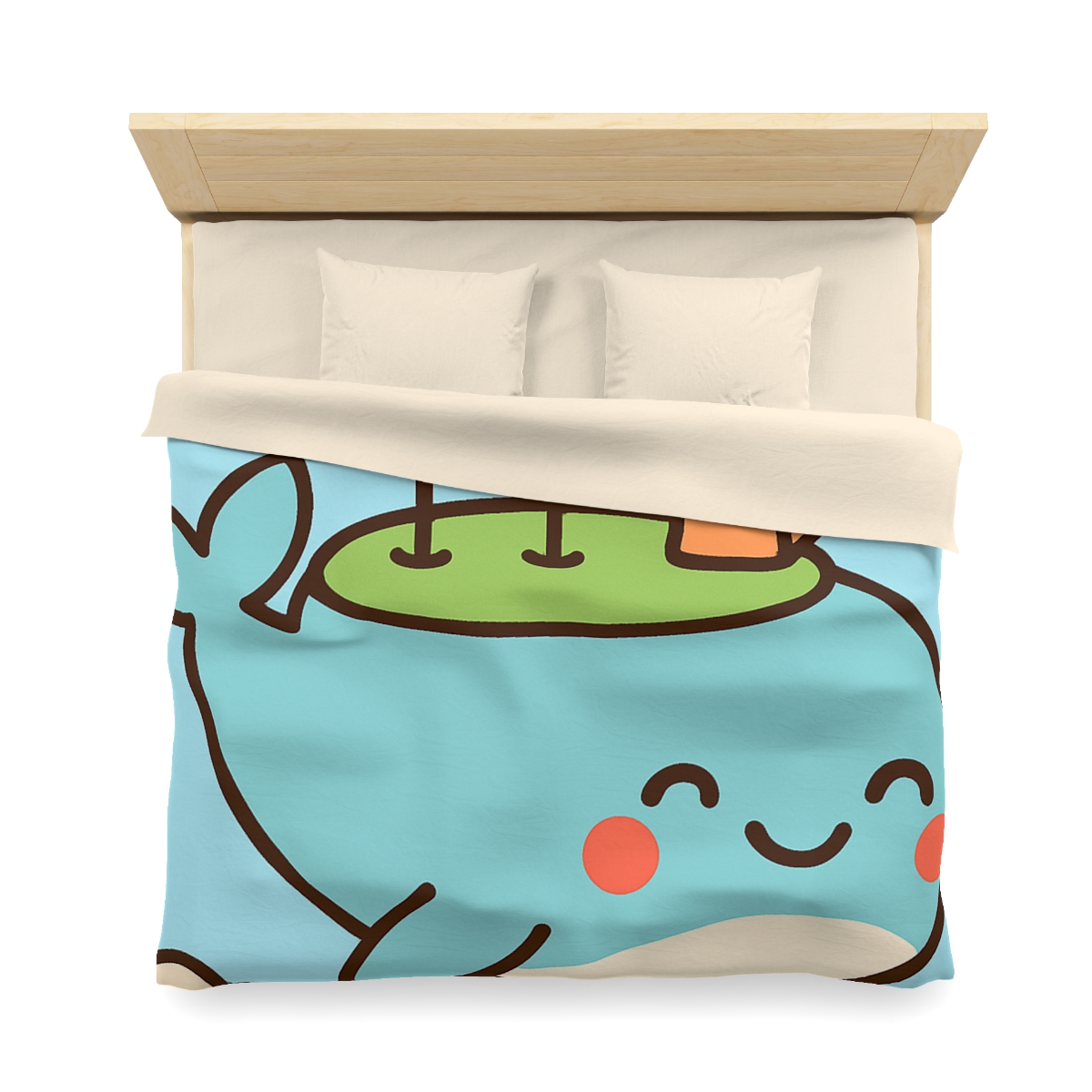 Sky Whale Seedling Planet Garden duvets for gifts