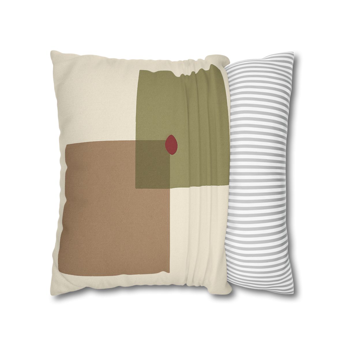Offset Duo And Quiet Dot soft cotton pillow cases