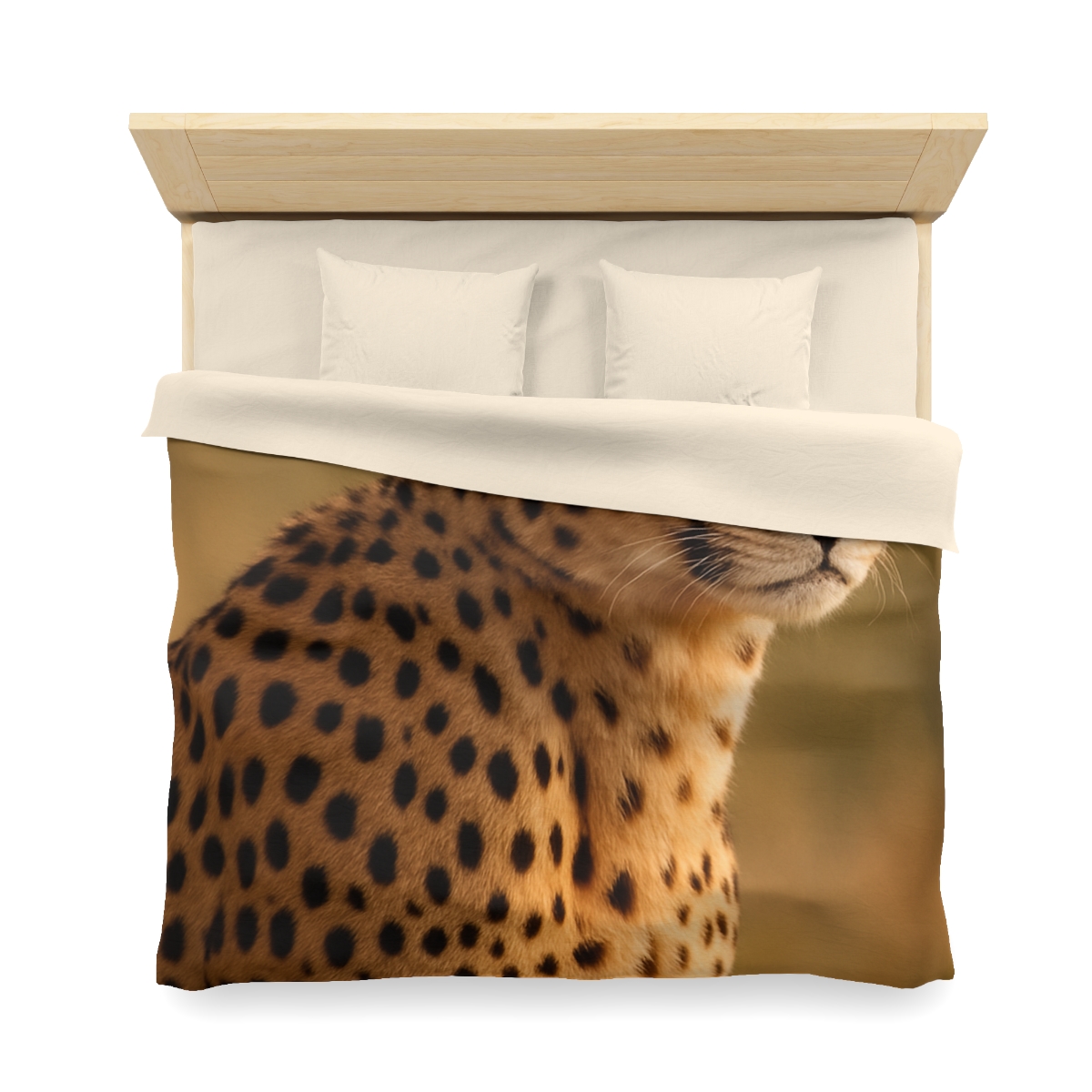 Amber Gaze Cheetah warm winter duvets