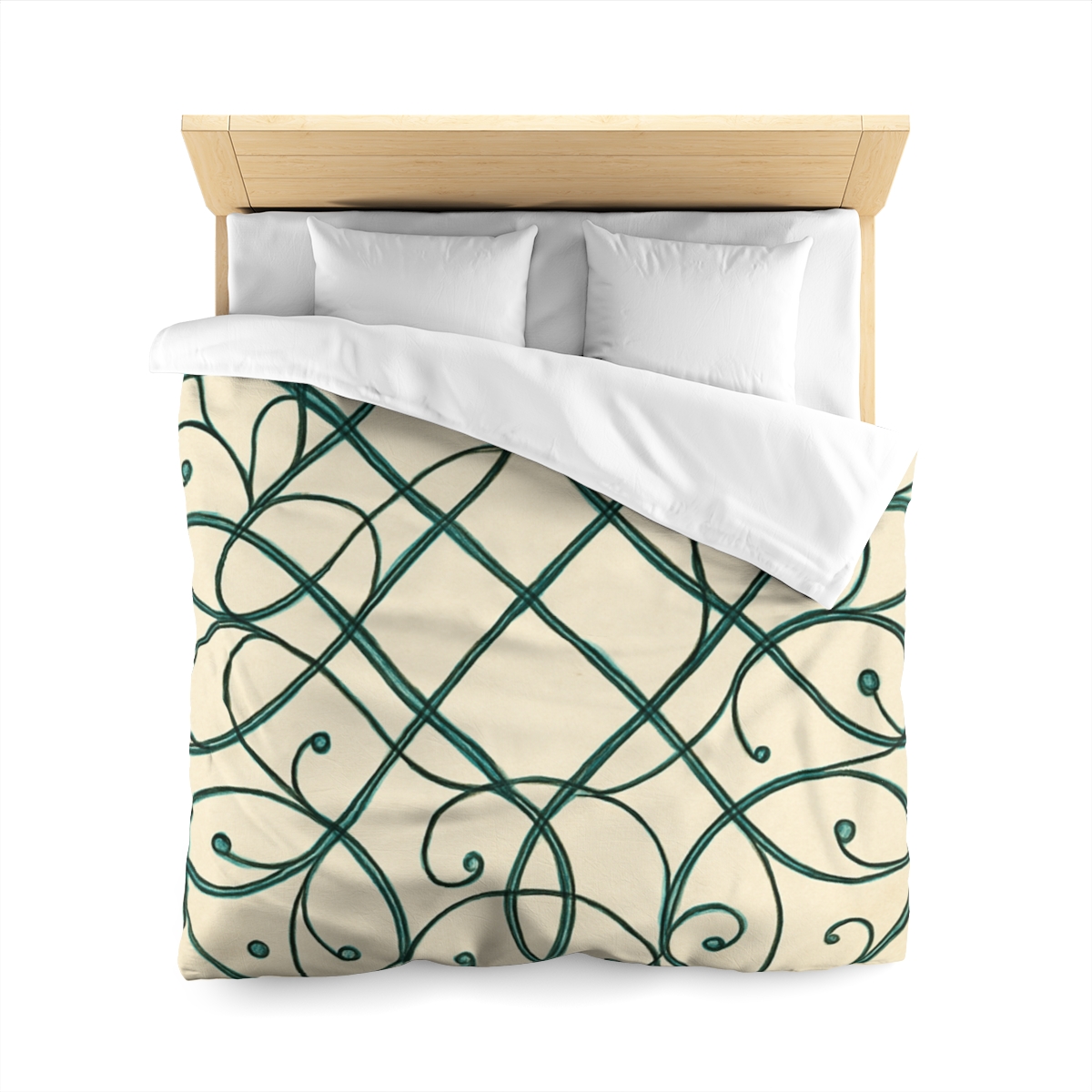 Vine Lattice Halo unique patterned duvets