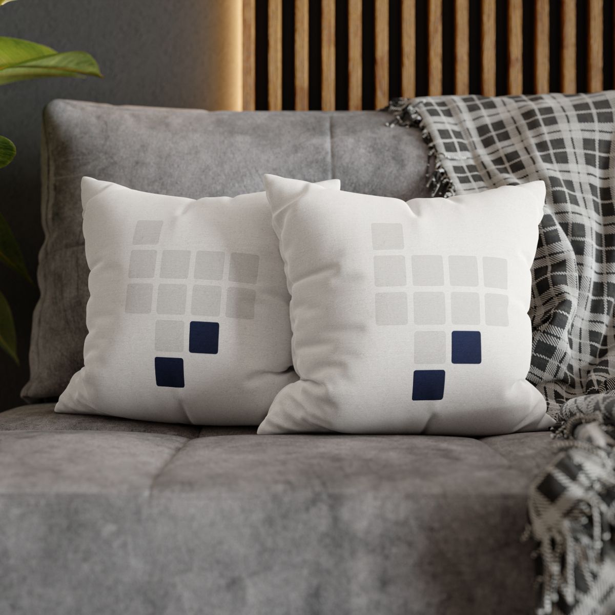 Stepped Constellation Grid personalized pillow covers