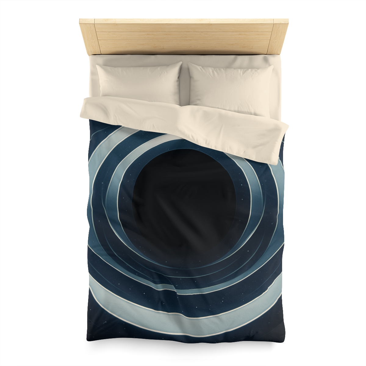 Gravitational Lens Mirage Arc unique patterned duvets