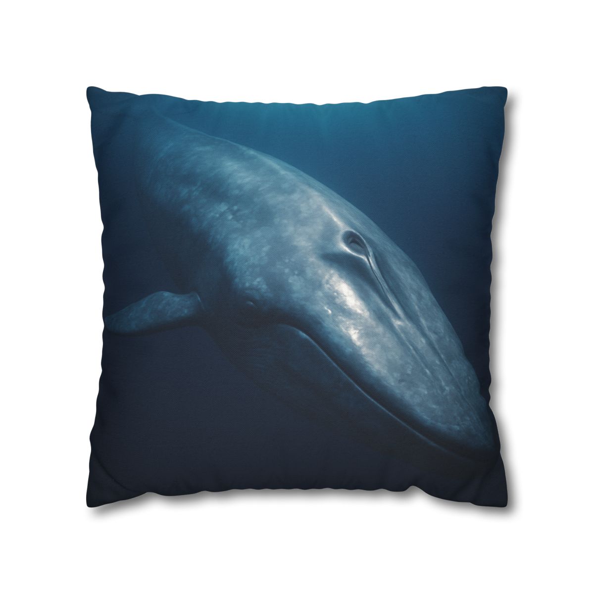 Ocean Song Blue Whale designer print pillow cases