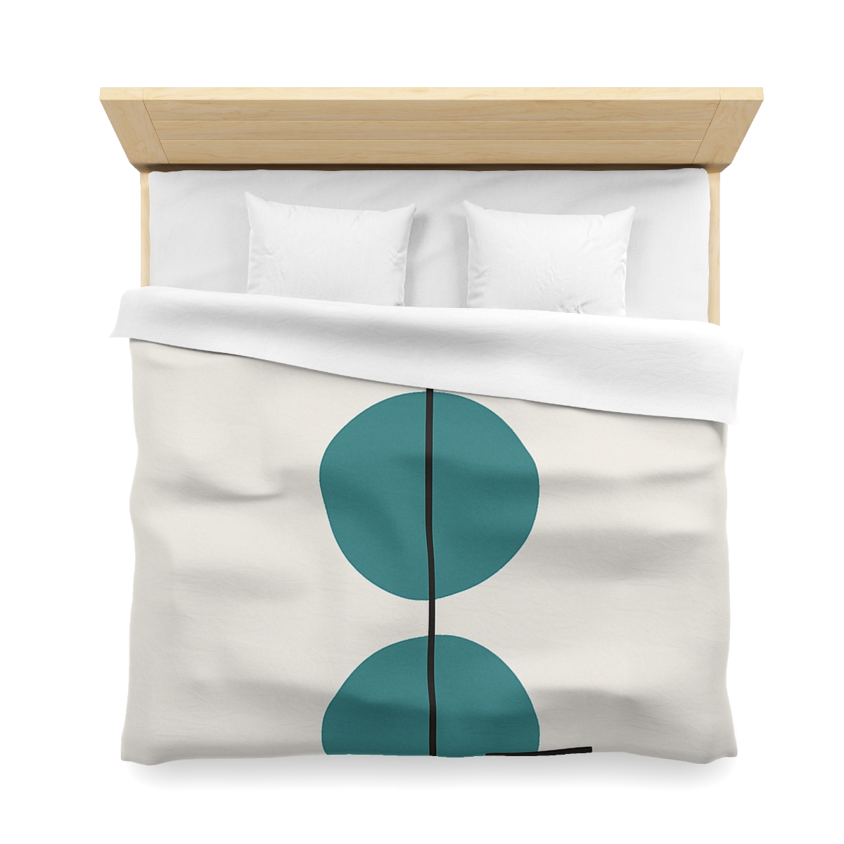 Staggered Discs With Shared Axis personalized bedding duvets