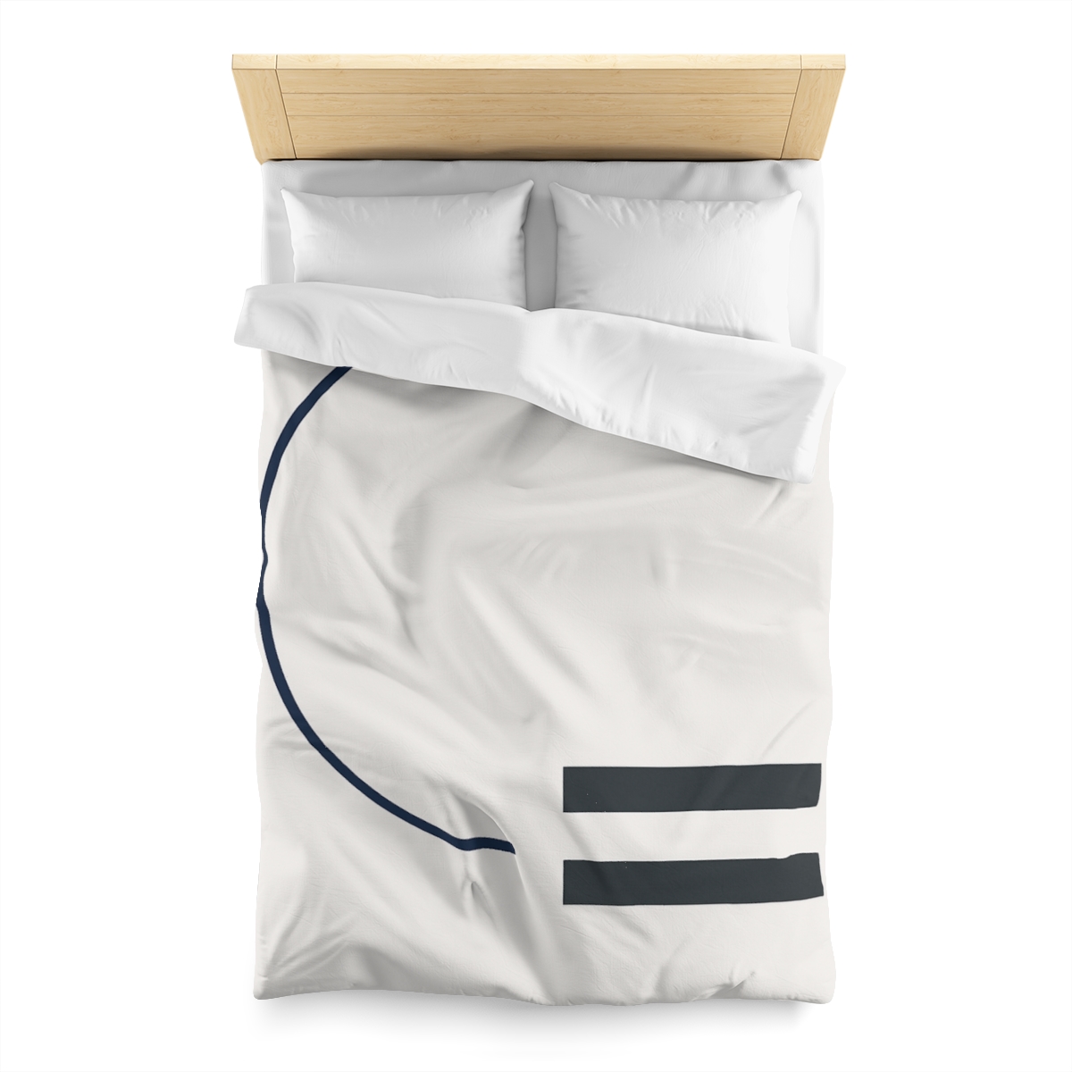 Arc And Twin Bars Alignment unique patterned duvets