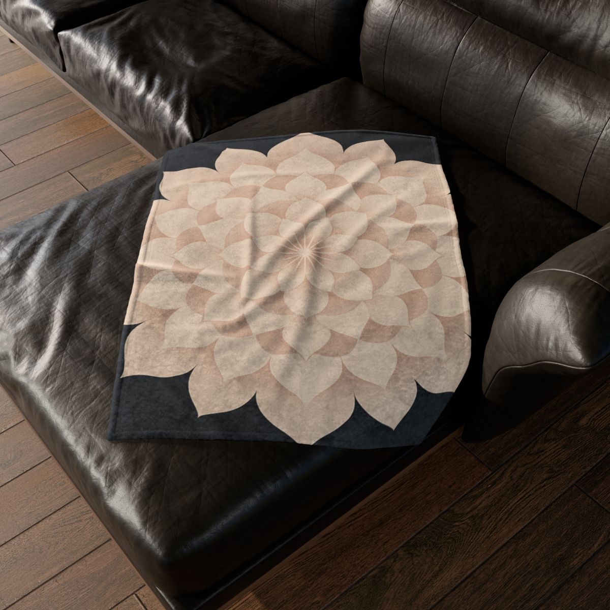 Petal Orbit Mandala warm winter blankets