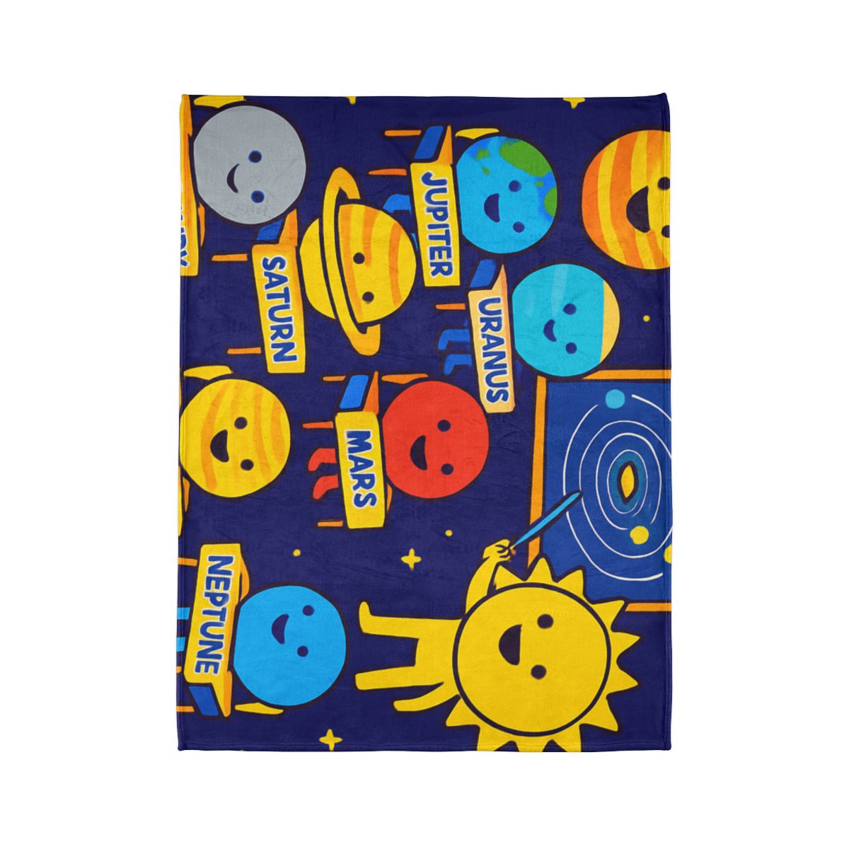 Planet School In The Sky unique gift blankets
