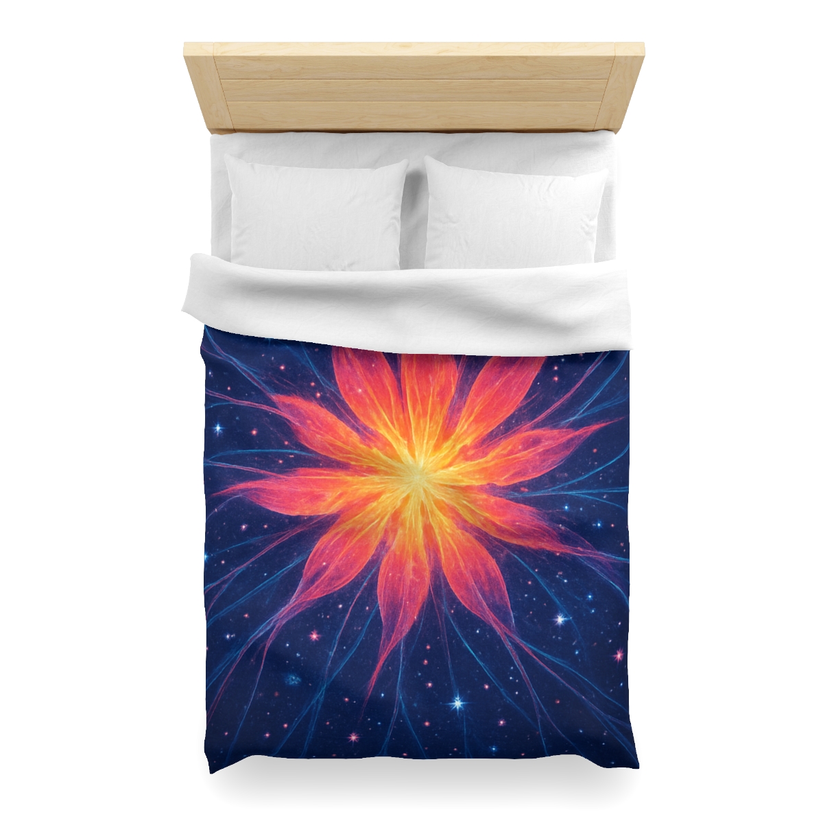 Ion Bloom Starburst Tapestry soft comforter duvets