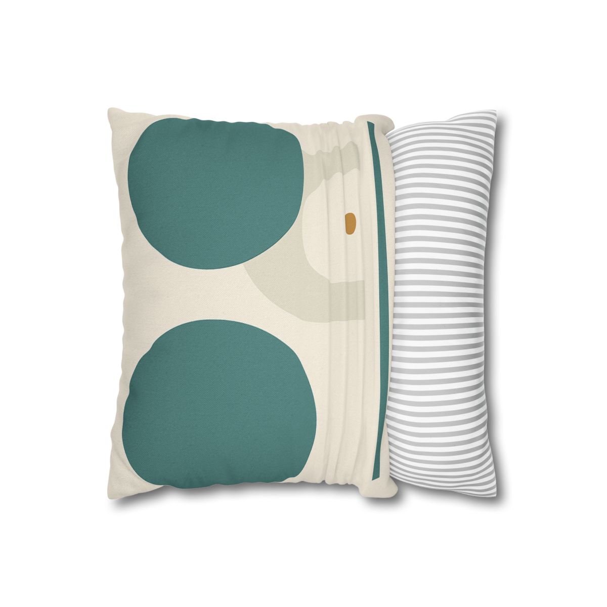 Quiet Triad With Offset Arc custom pillow cases