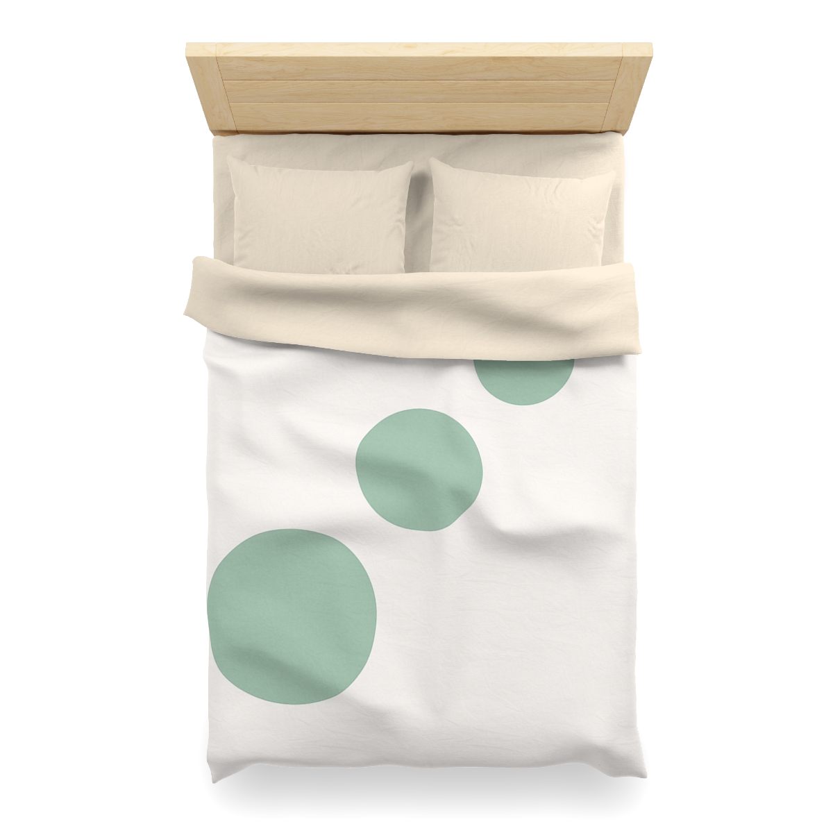 Diagonal Path Of Four Circles personalized bedding duvets