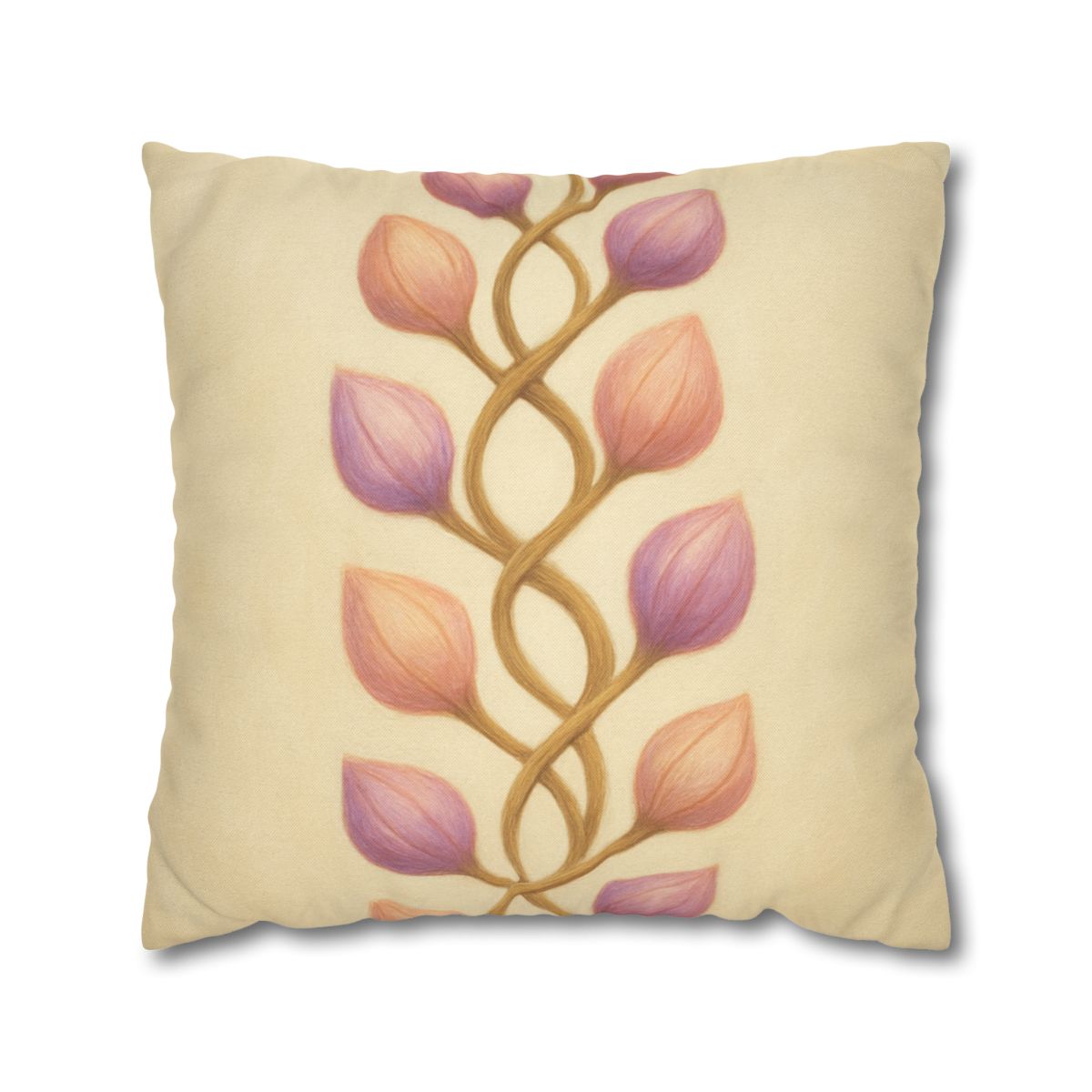 Spiral Bud Helix comfortable bedding pillow covers