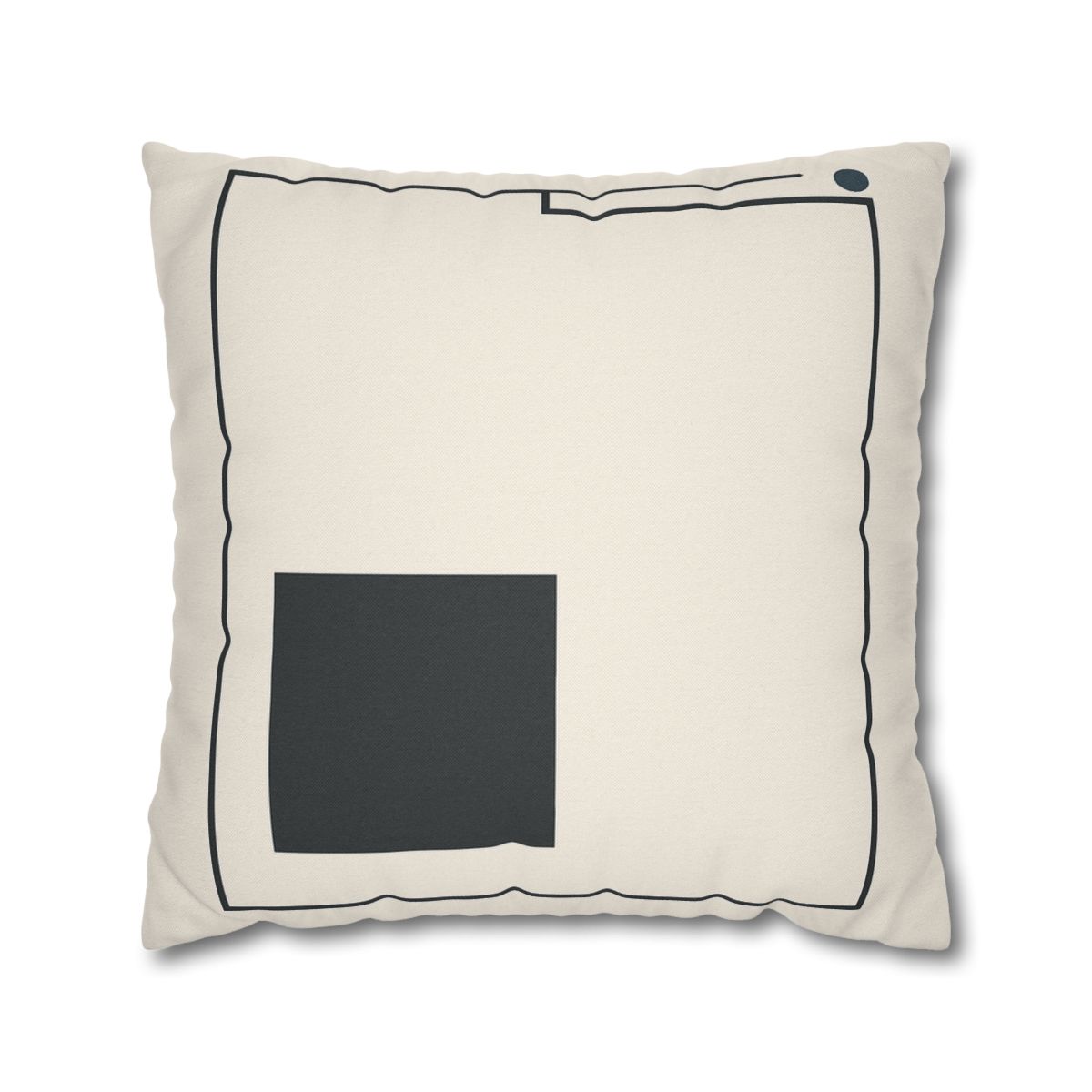 Balanced Triad With Open Frame soft cotton pillow cases