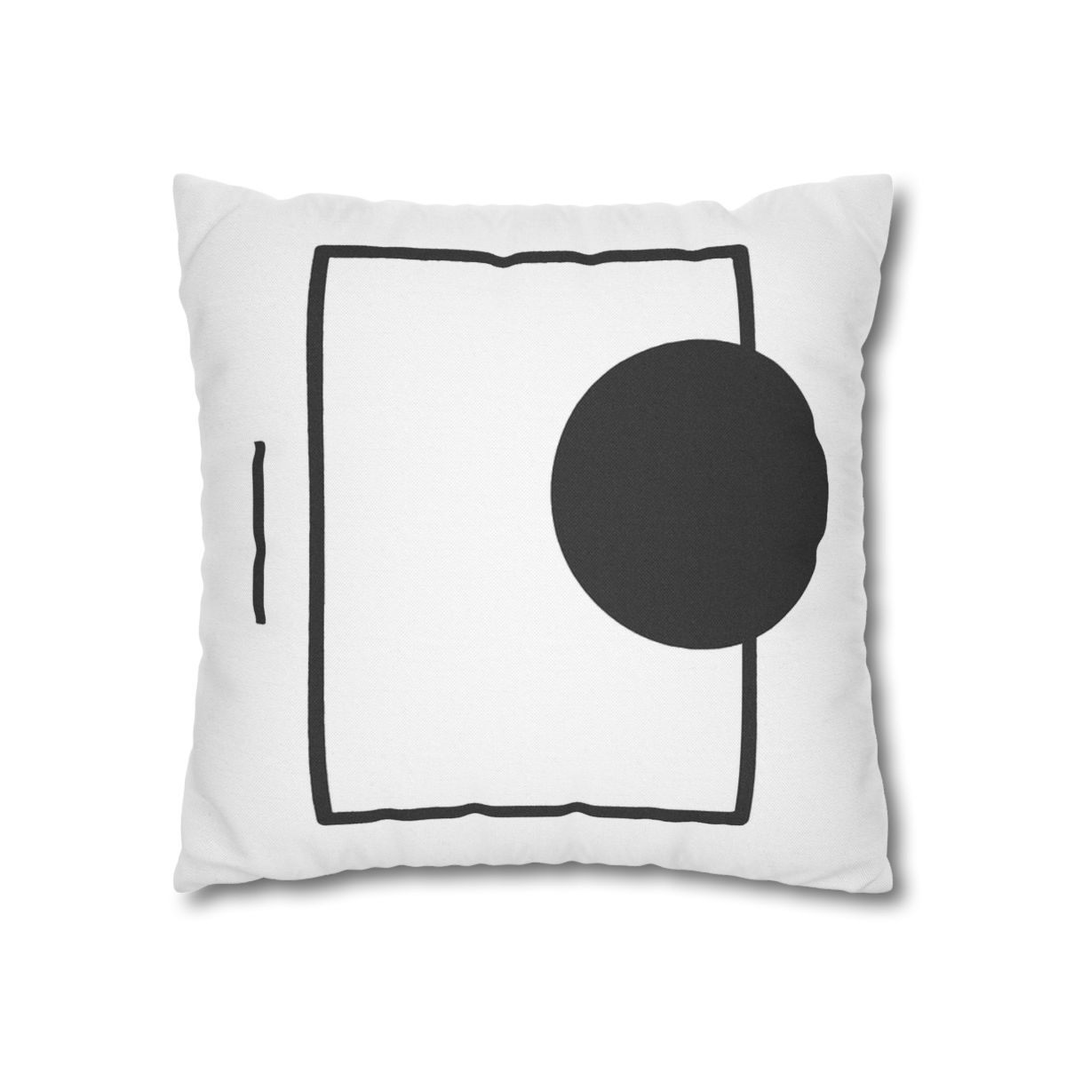 Minimal Eclipse Frame Trio custom pillow cases