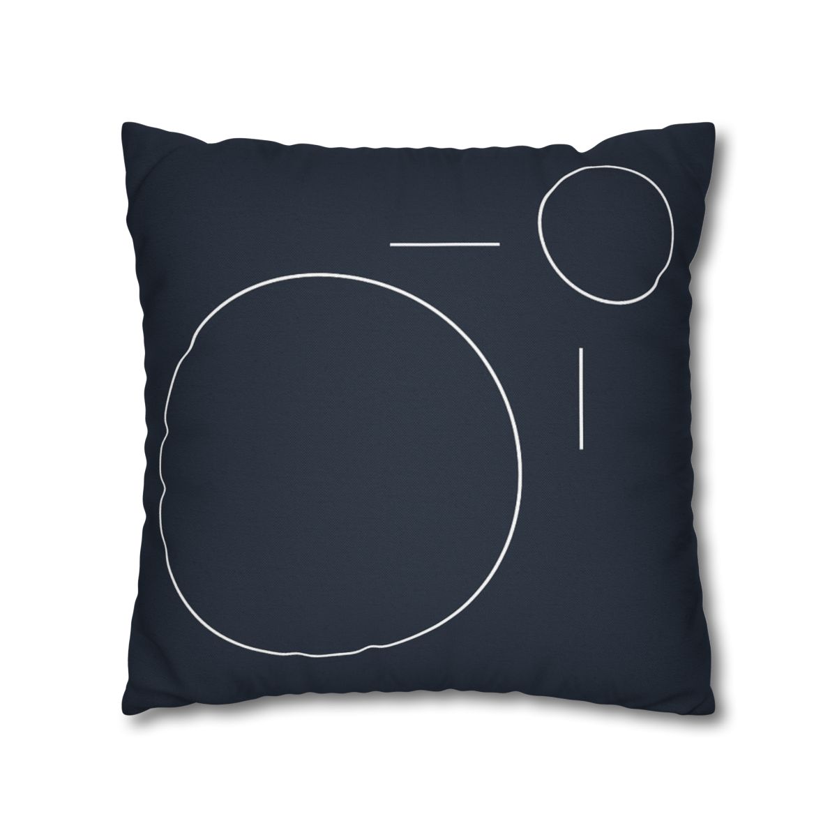 Offset Ring And Bar Constellation soft cotton pillow cases