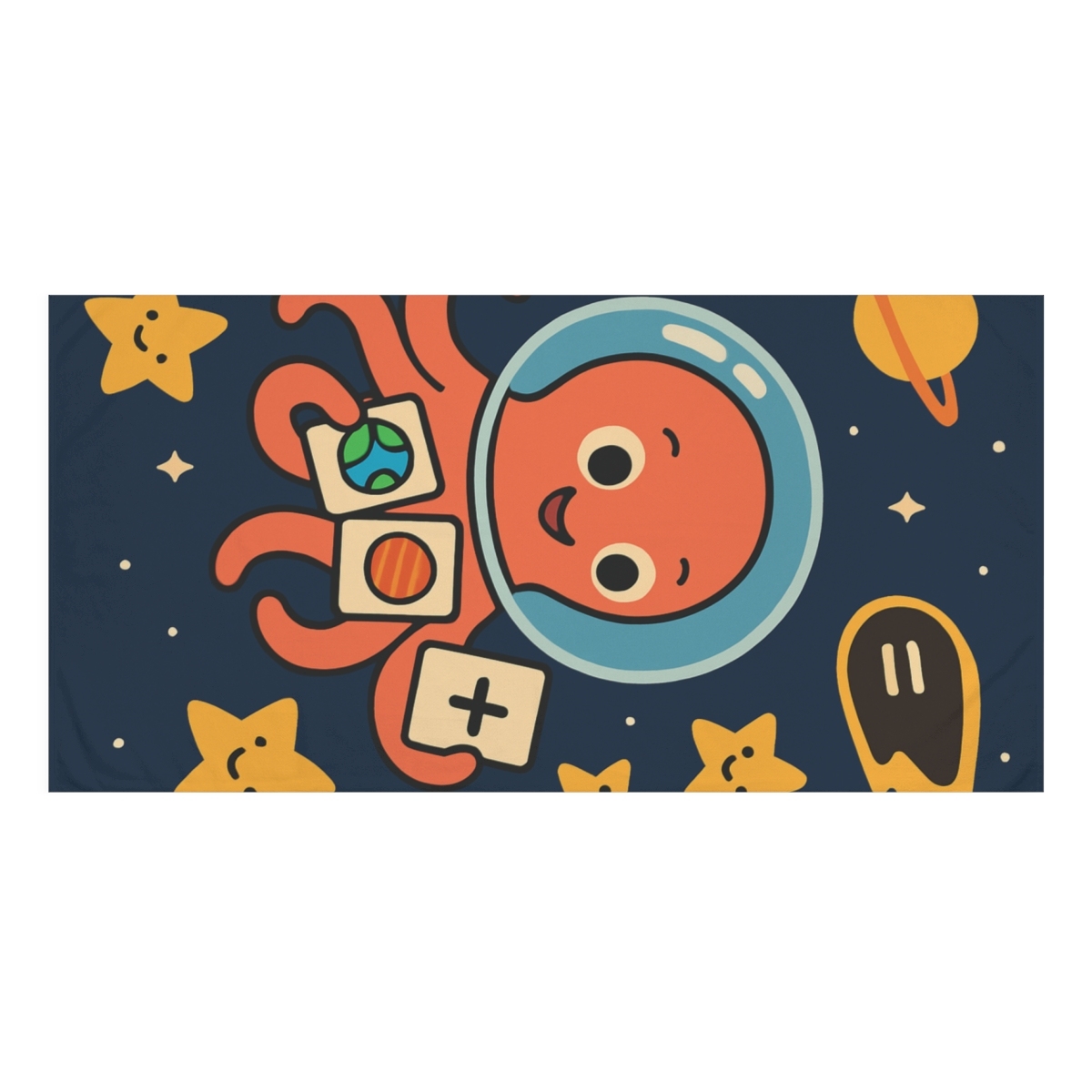 Comet Classroom Octopus unique gift towels