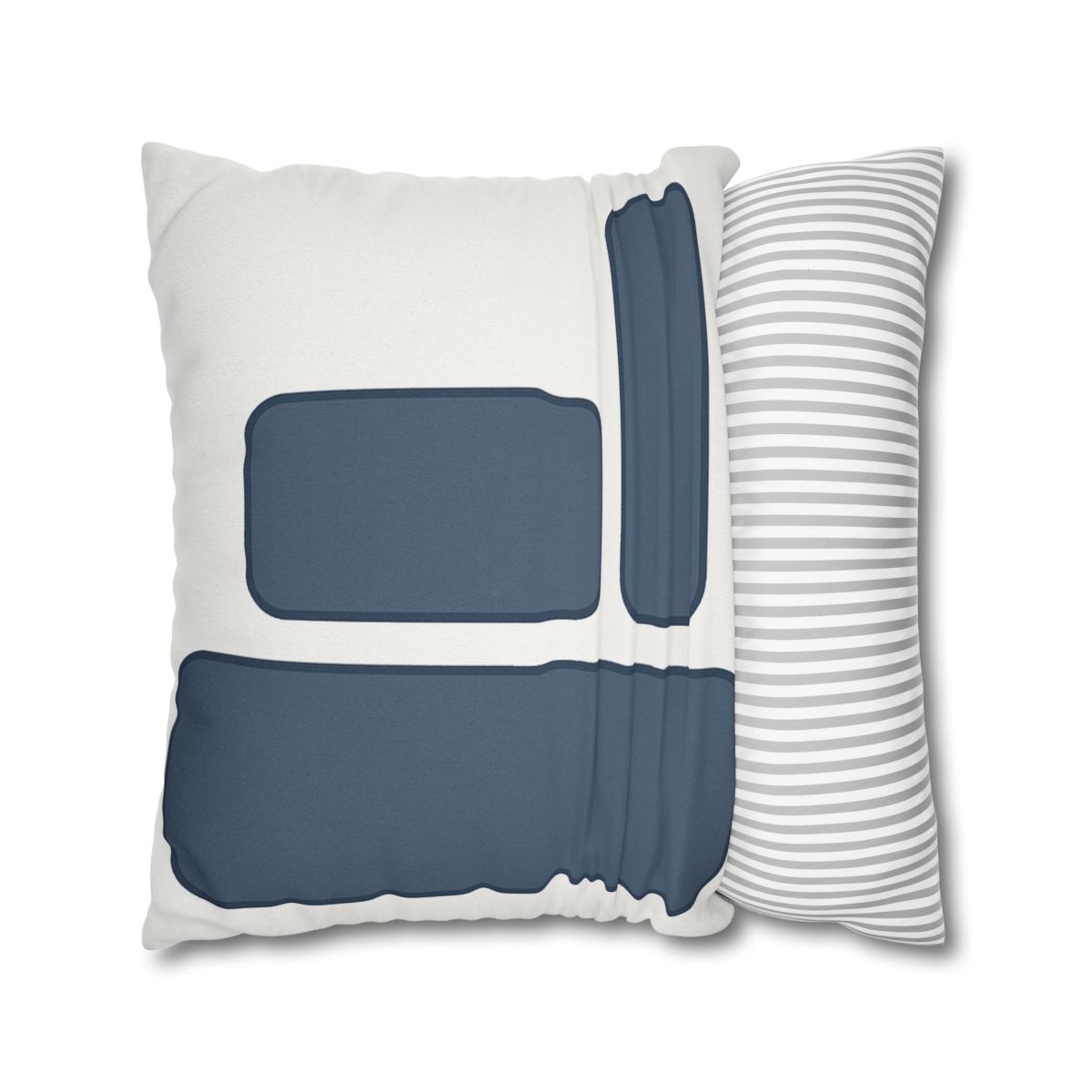 Balanced Triad Of Rounded Rectangles designer print pillow cases