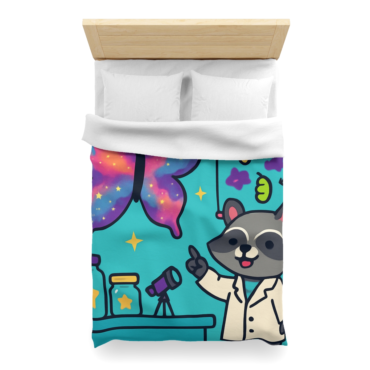 Nebula Garden Butterflies Lab stylish duvet covers