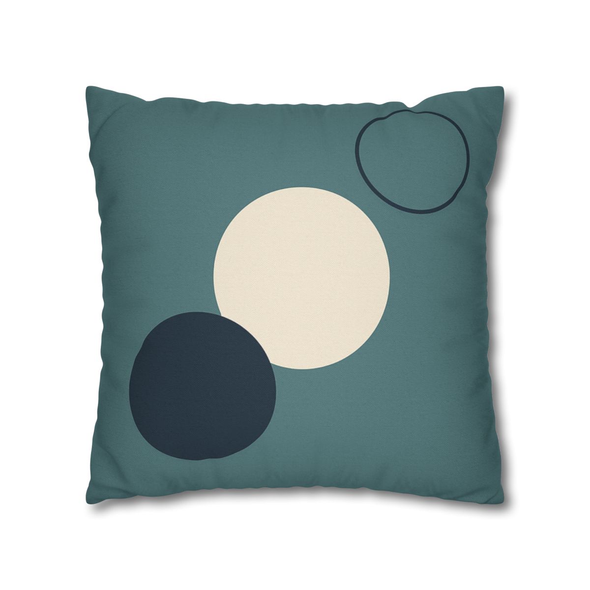 Staggered Trio Of Circles Harmony stylish decorative pillowcases