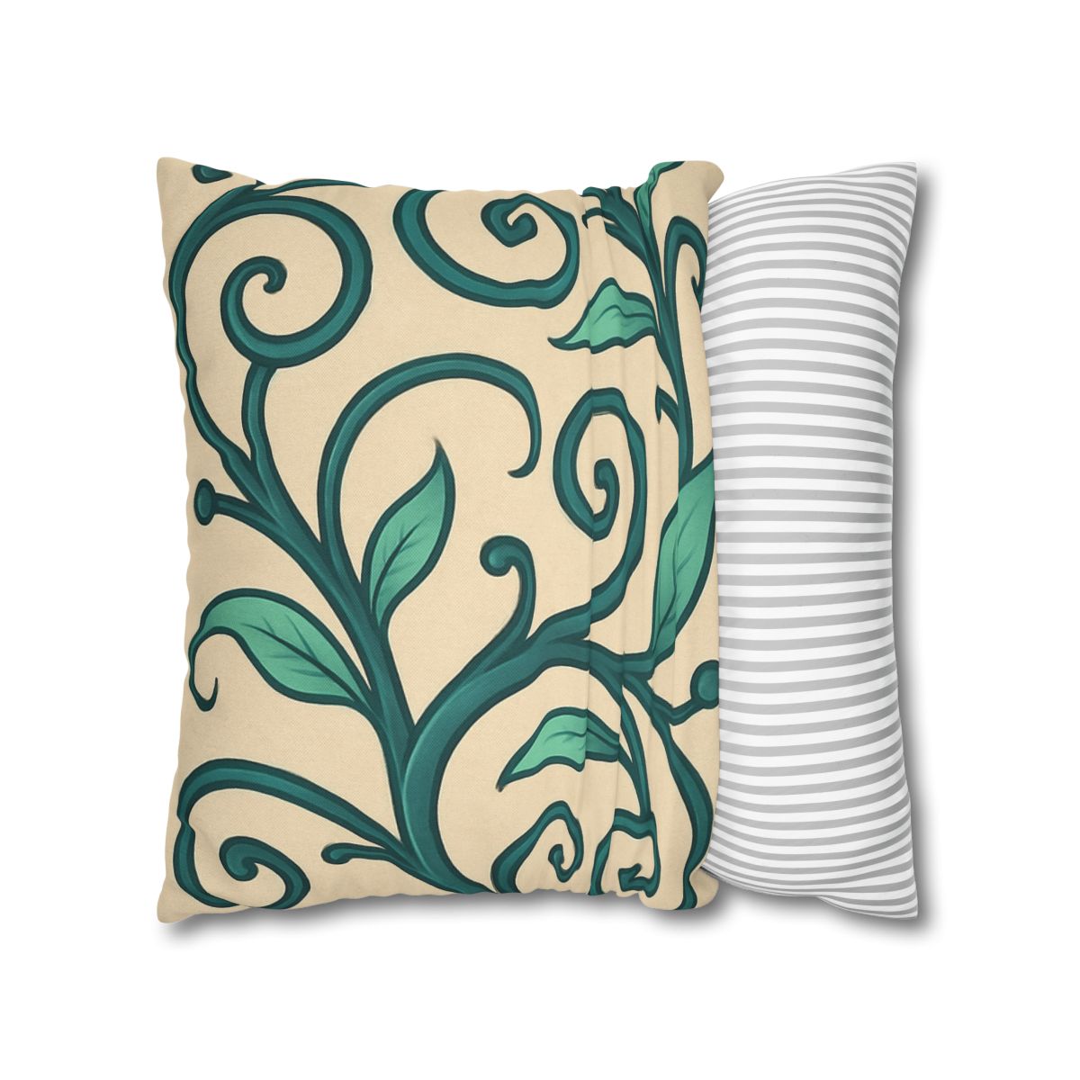 Curling Tendril Frieze custom pillow cases