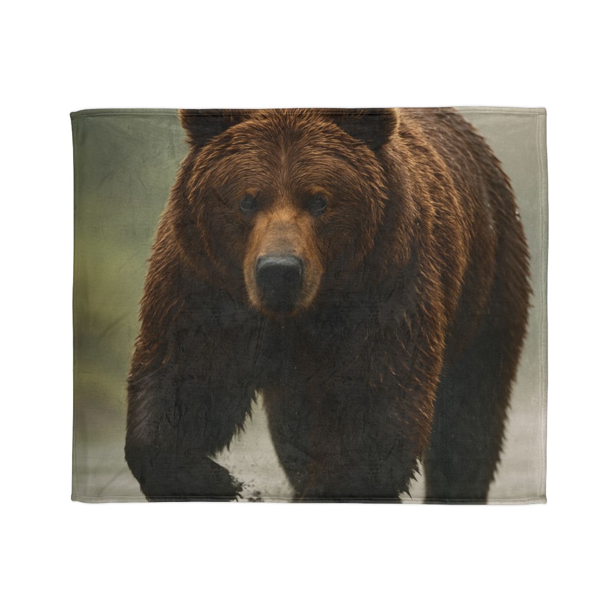 River King Grizzly Bear warm winter blankets