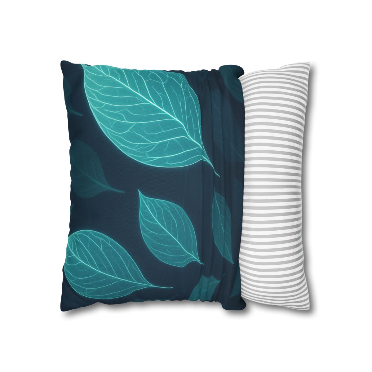 Orbiting Leaf Vein Circuit comfortable bedding pillow covers