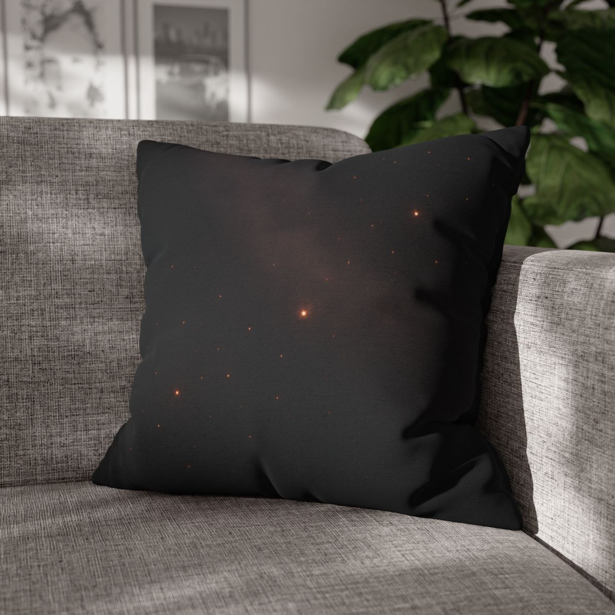 Dark Veil Ember Field personalized pillow covers