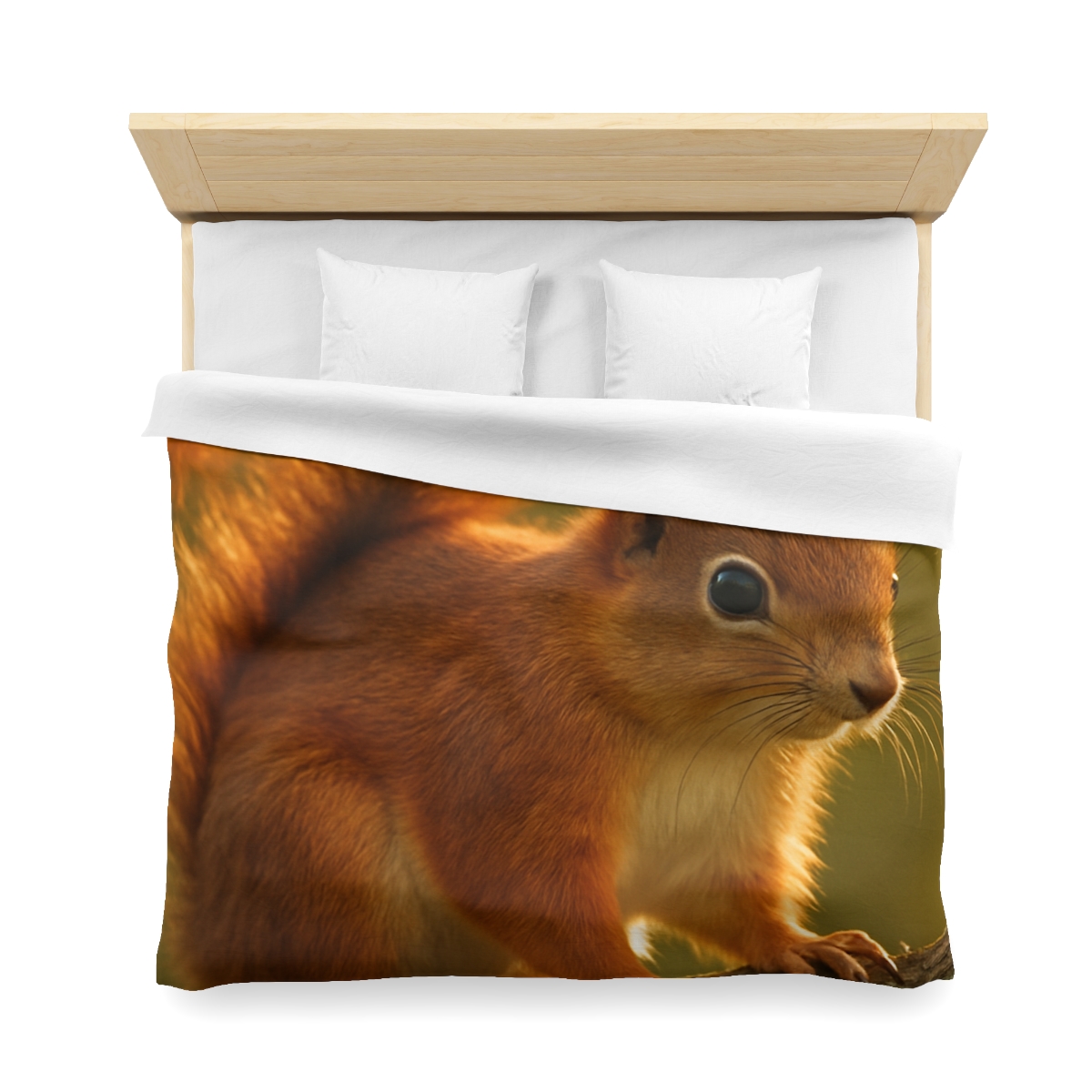 Sunrise Forager Red Squirrel stylish duvet covers