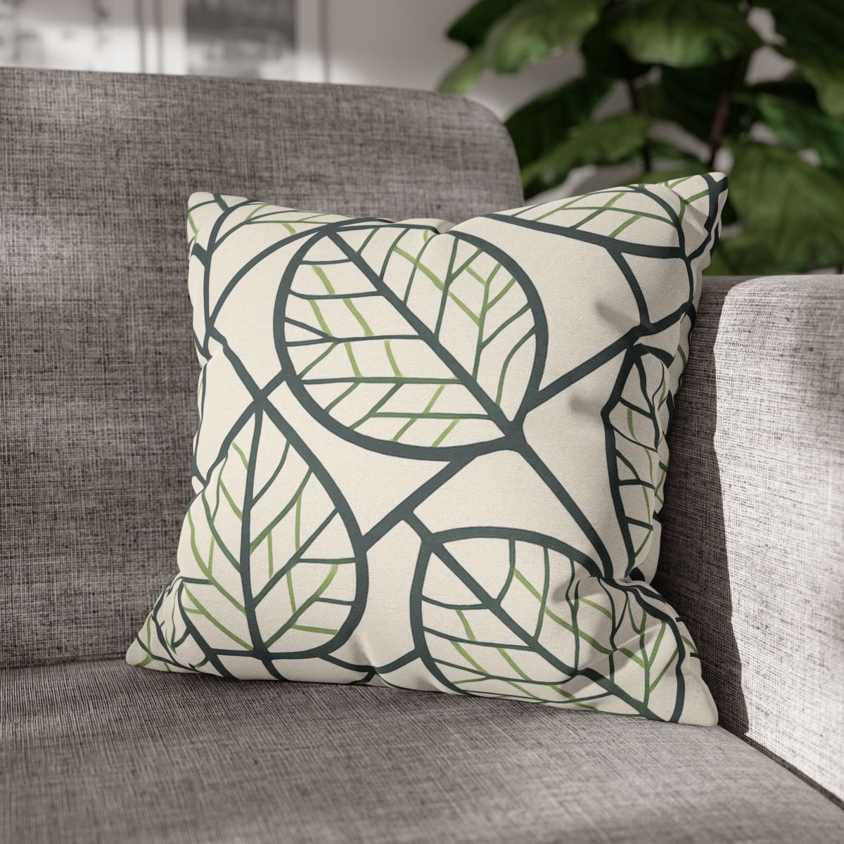 Venation Circuit Grid personalized pillow covers