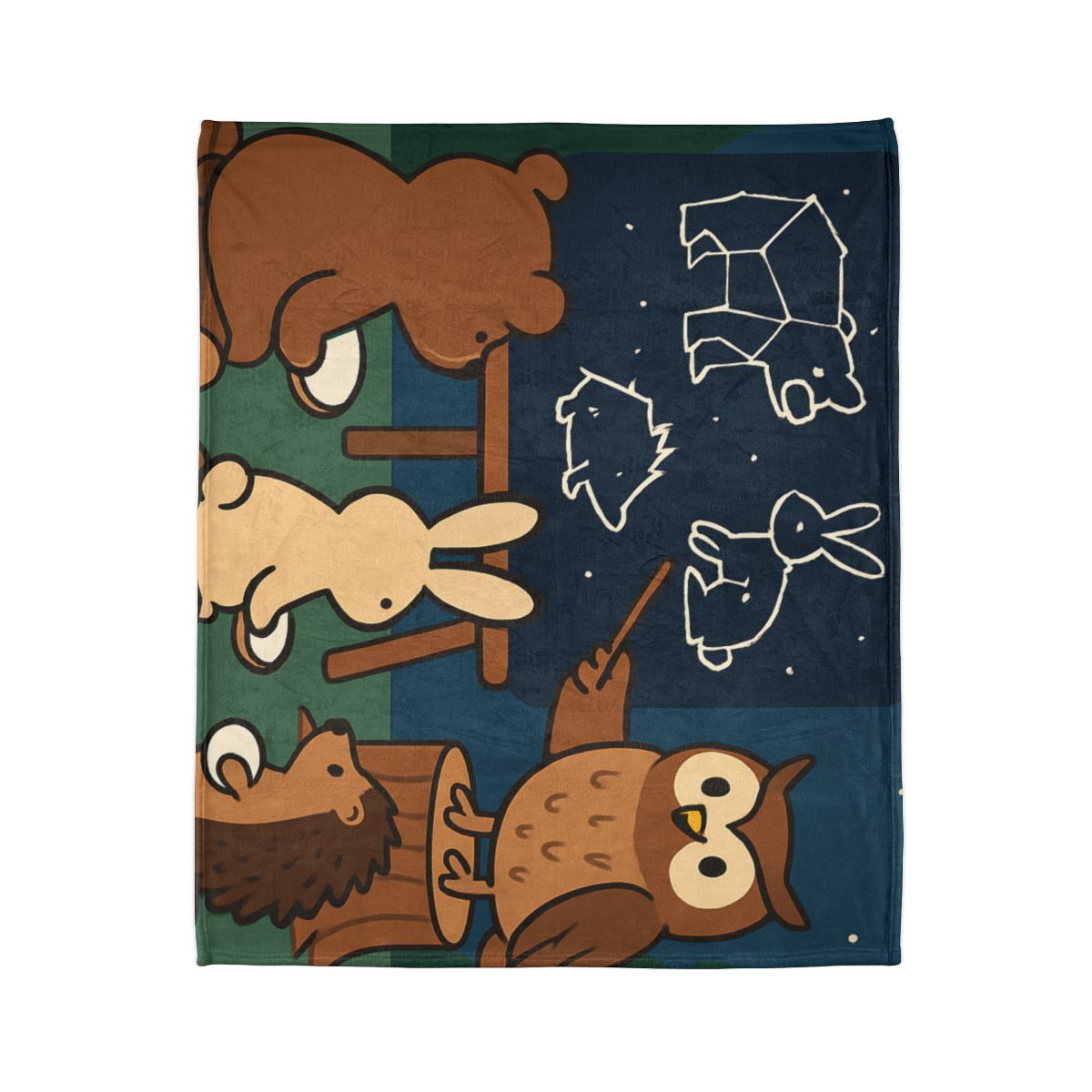 Constellation Classroom Of Forest Animals unique gift blanketscustom blankets