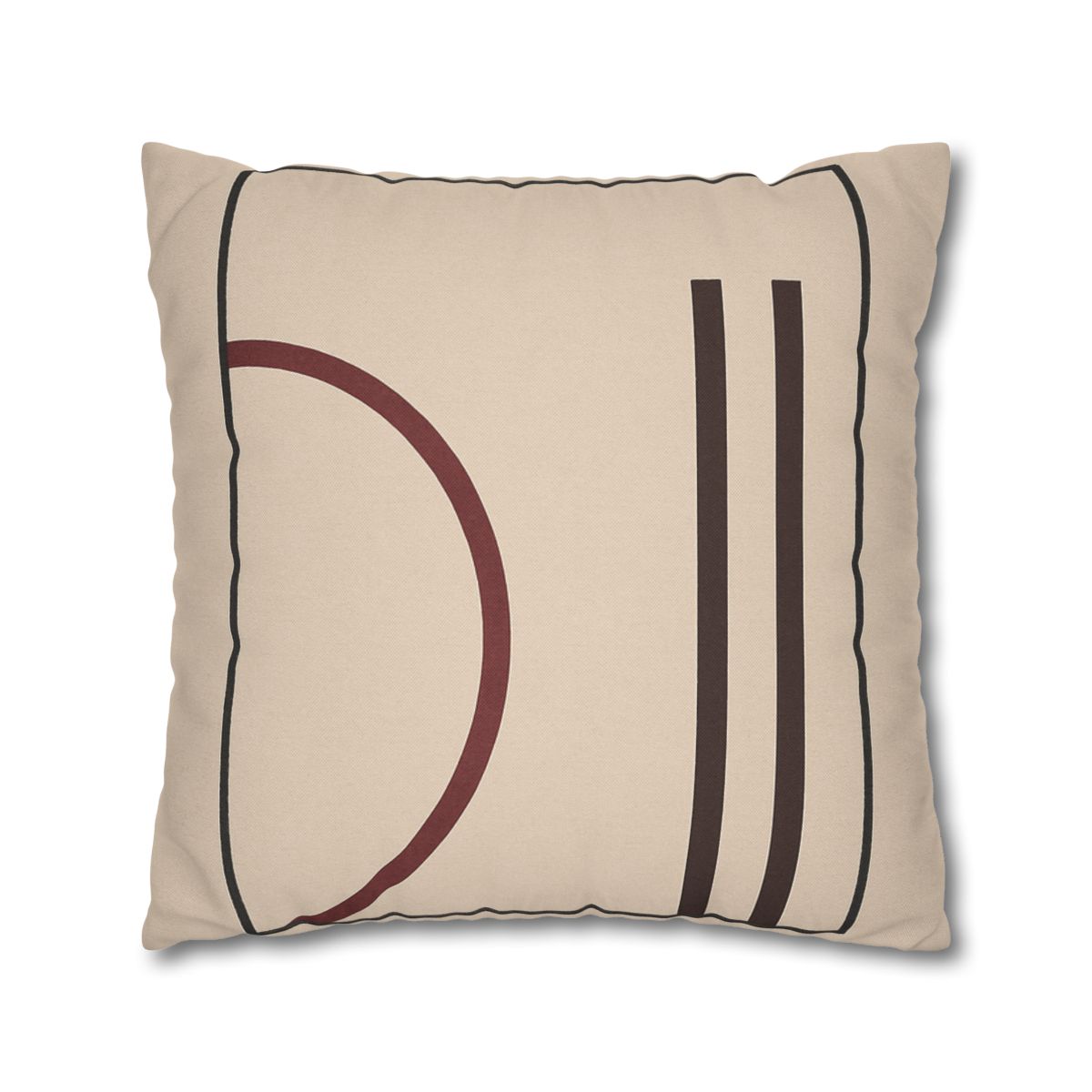 Framed Arc And Twin Columns soft cotton pillow cases