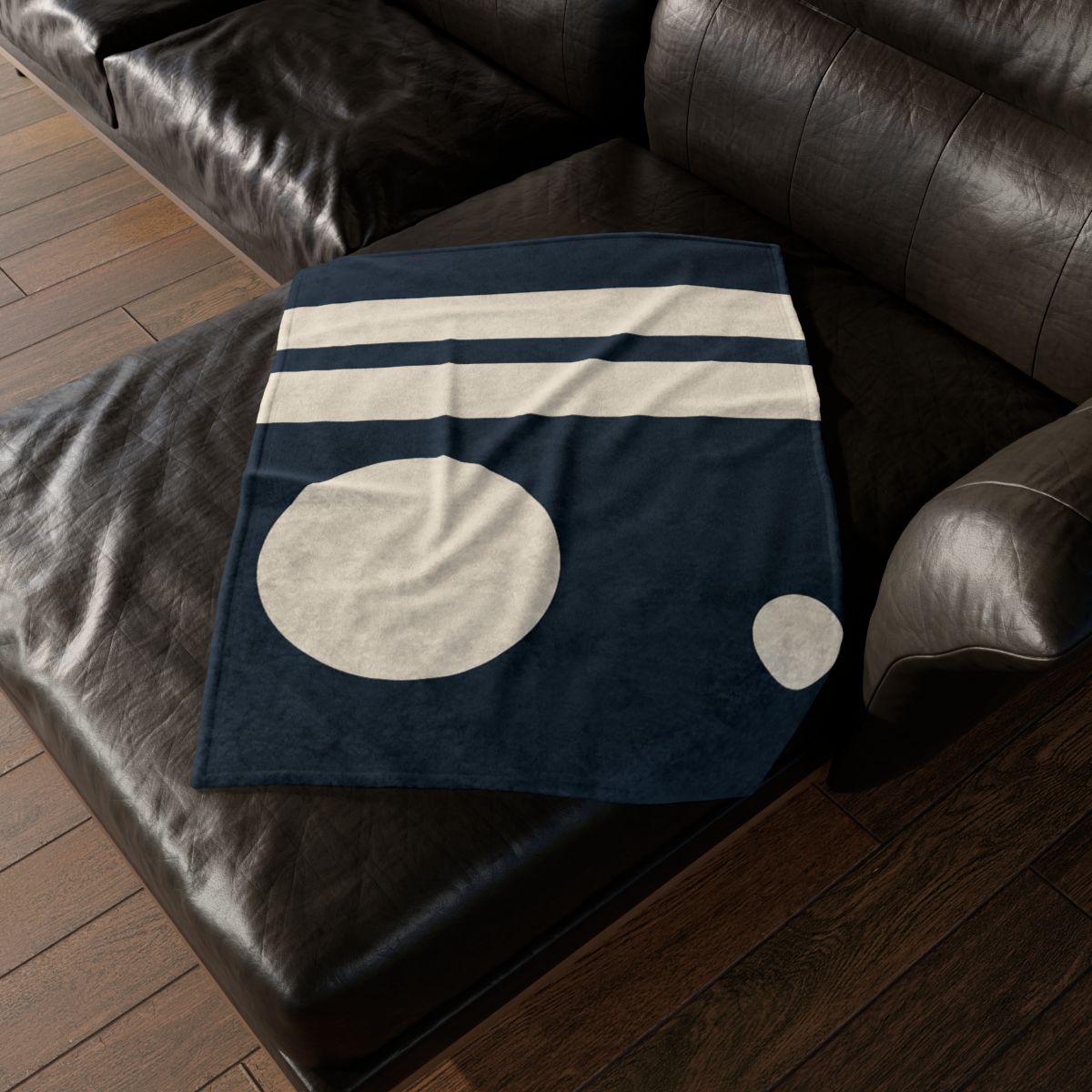 Periapsis Bars And Two Moons stylish throw blankets