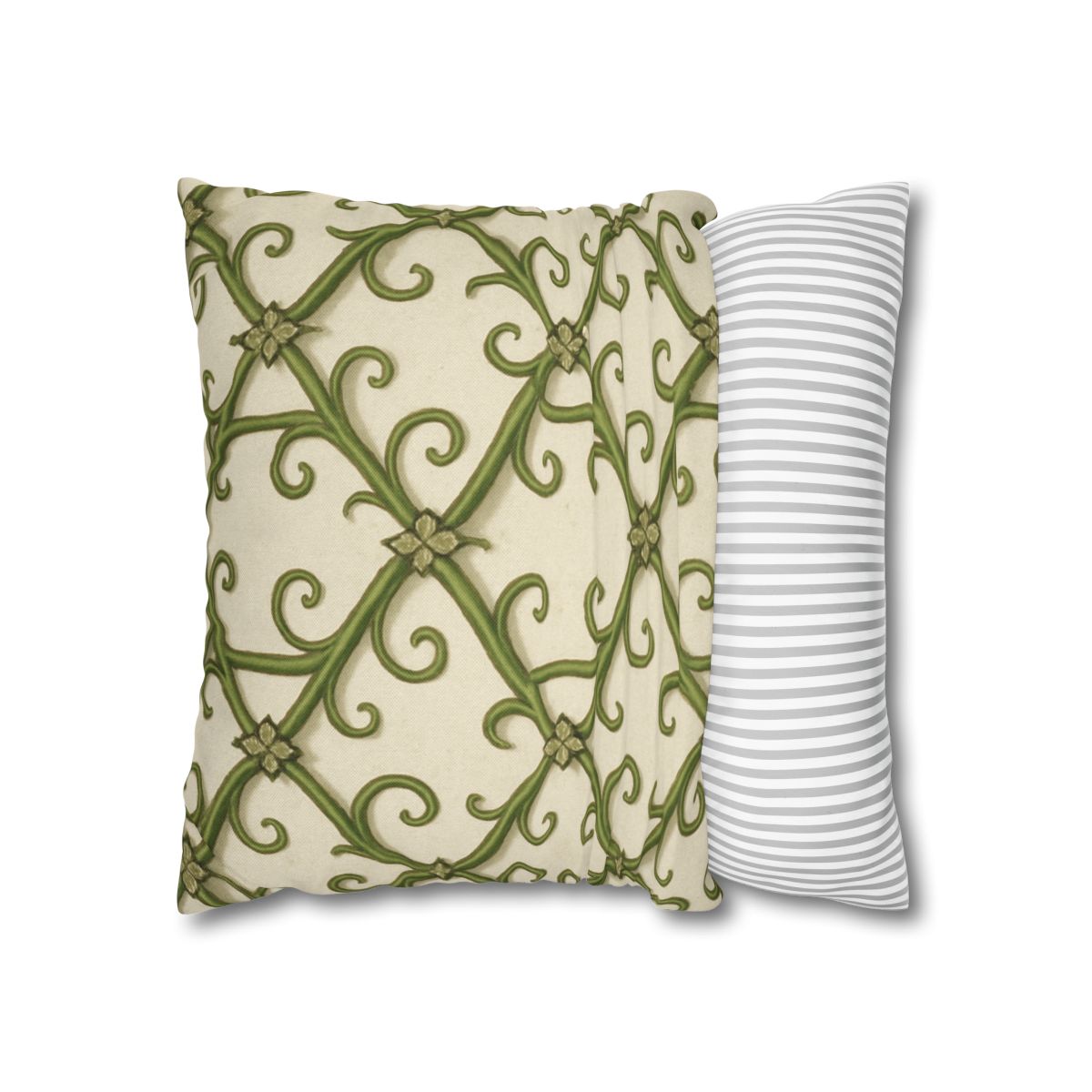 Vine Lattice Panorama personalized pillow covers