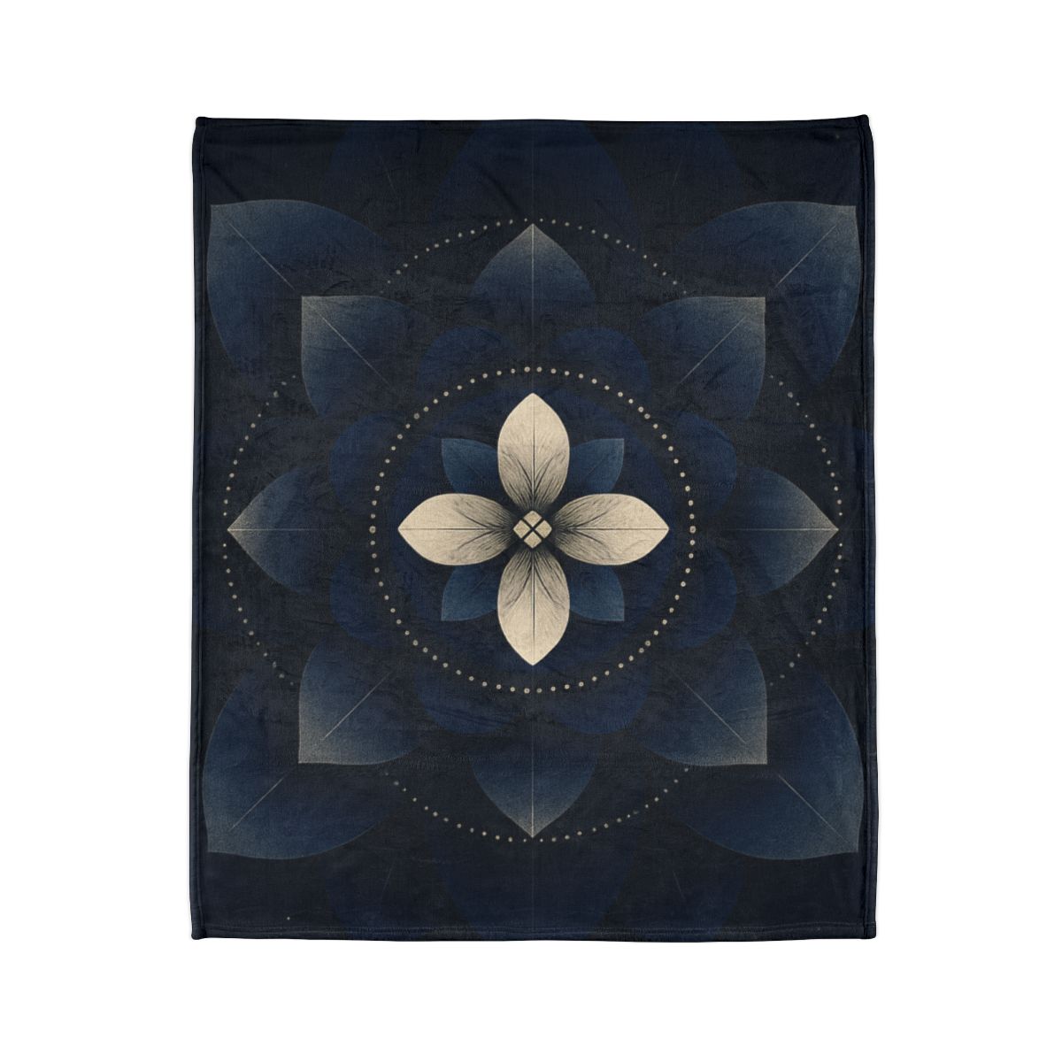Petal Eclipse Mandala decorative home blankets
